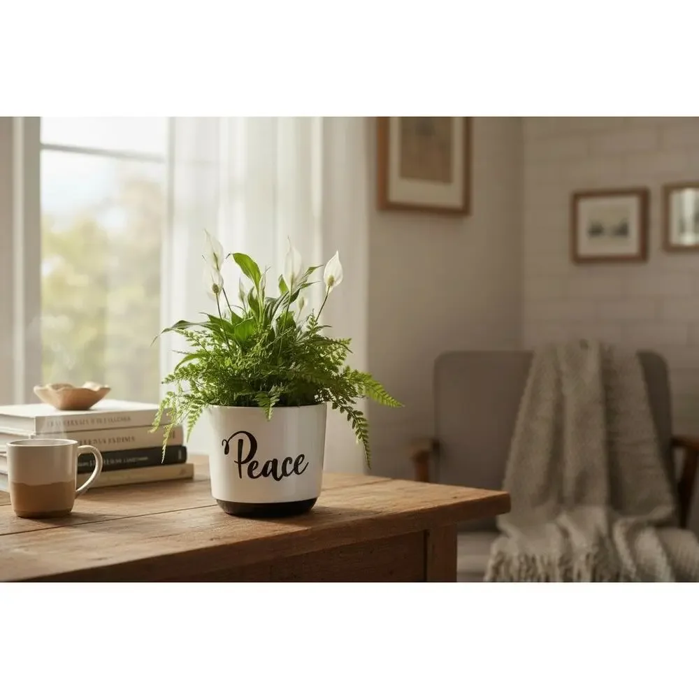 Peace Flower Pot